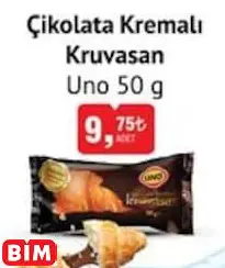 UNO ÇİKOLATA KREMALI KRUVASAN UNO ÇİKOLATA KREMALI KRUVASAN